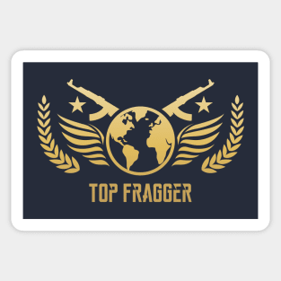 Top Fragger CSGO Counter Strike Global Offensive Gaming Sticker